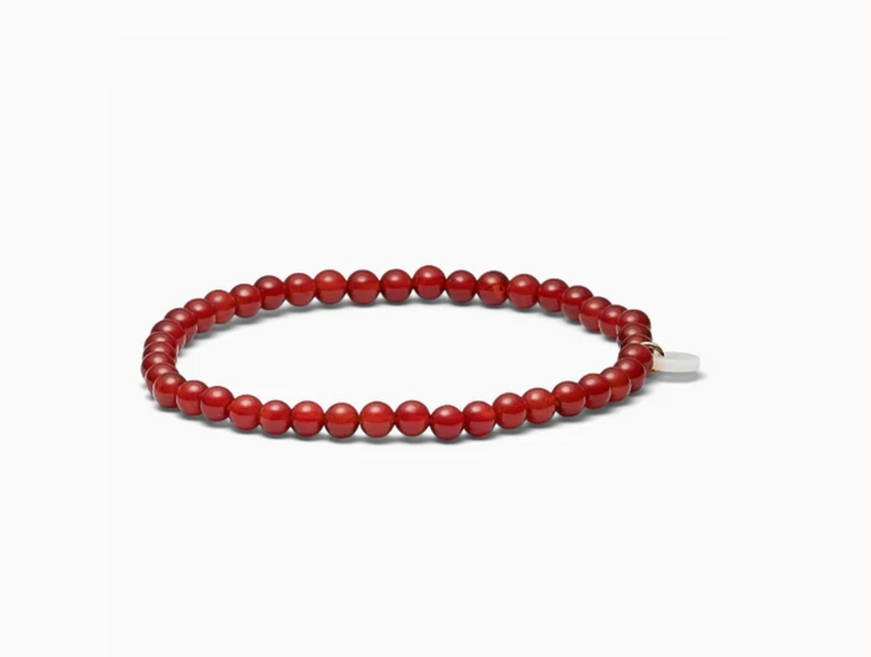 Rød Jade Petite Armbånd
