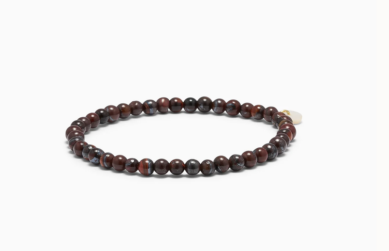 Red Tiger Eye Petite Armbånd