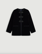 Lutetia Velvet Jacket, Black