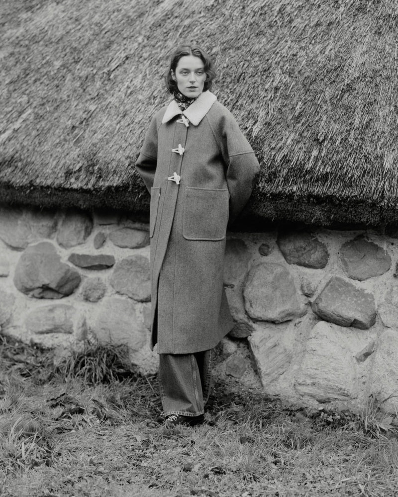 Bibi duffle coat, Grey structure