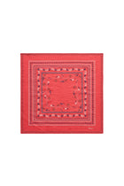Skall floral scarf 55x55, Faded Red