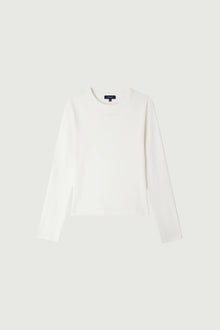 Flavie LS T-shirt, White (Blanc)