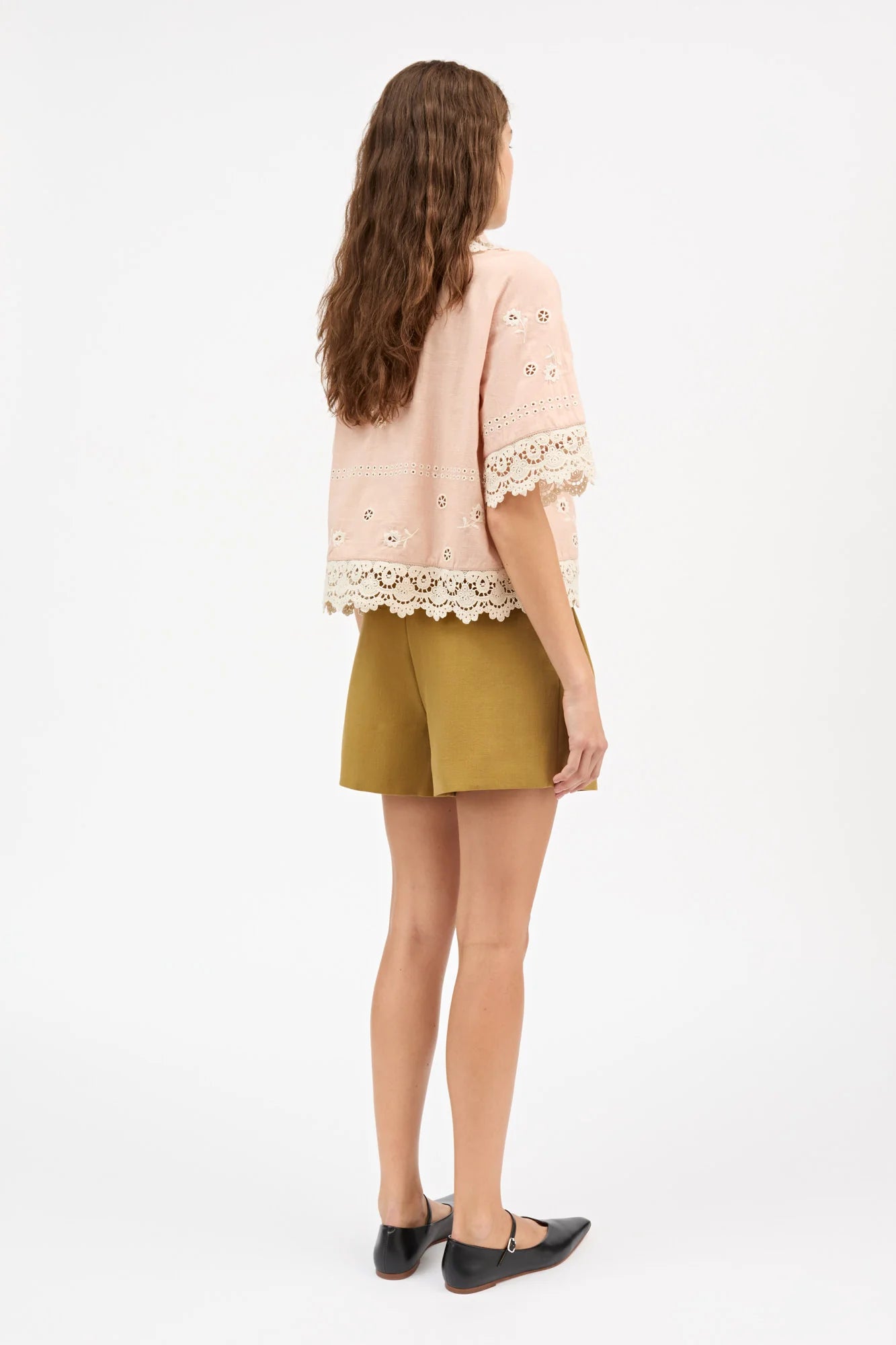 Talia shirt, Antique Rose
