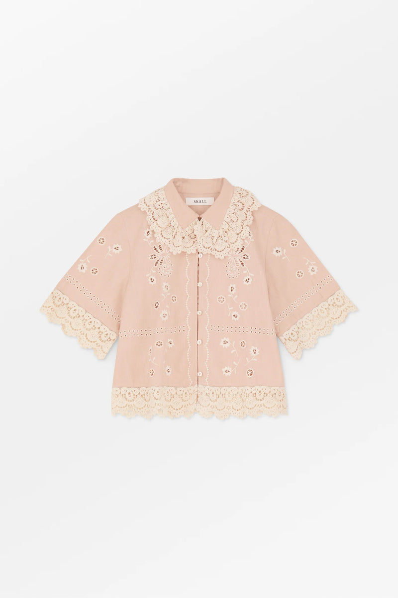 Talia shirt, Antique Rose