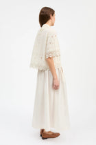 Talia shirt, Antique White