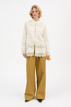 Tallulah shirt, Antique White