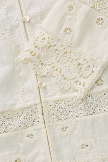 Tallulah shirt, Antique White