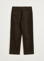 Toto Pant Corduroy Smokey Brown detalje