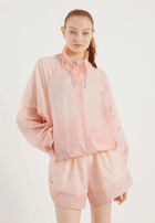 Track Jakke Kia See Trough, Transparent peach