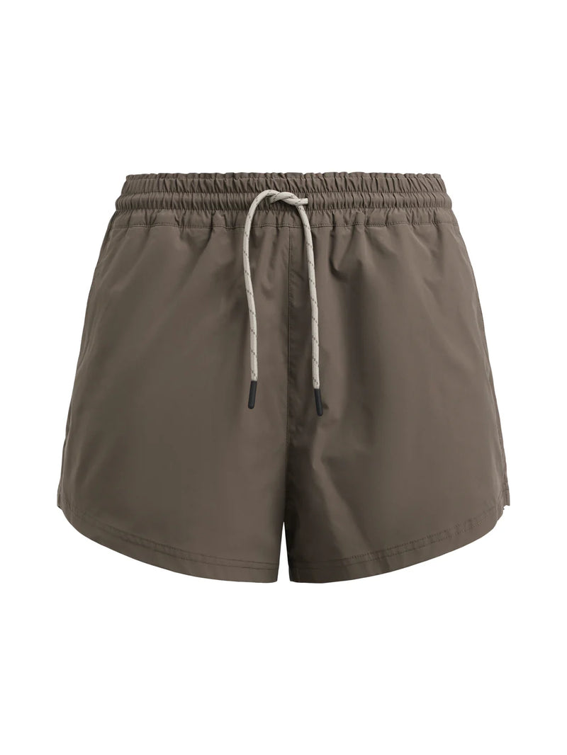 Track Shorts Petra, Dark Brown