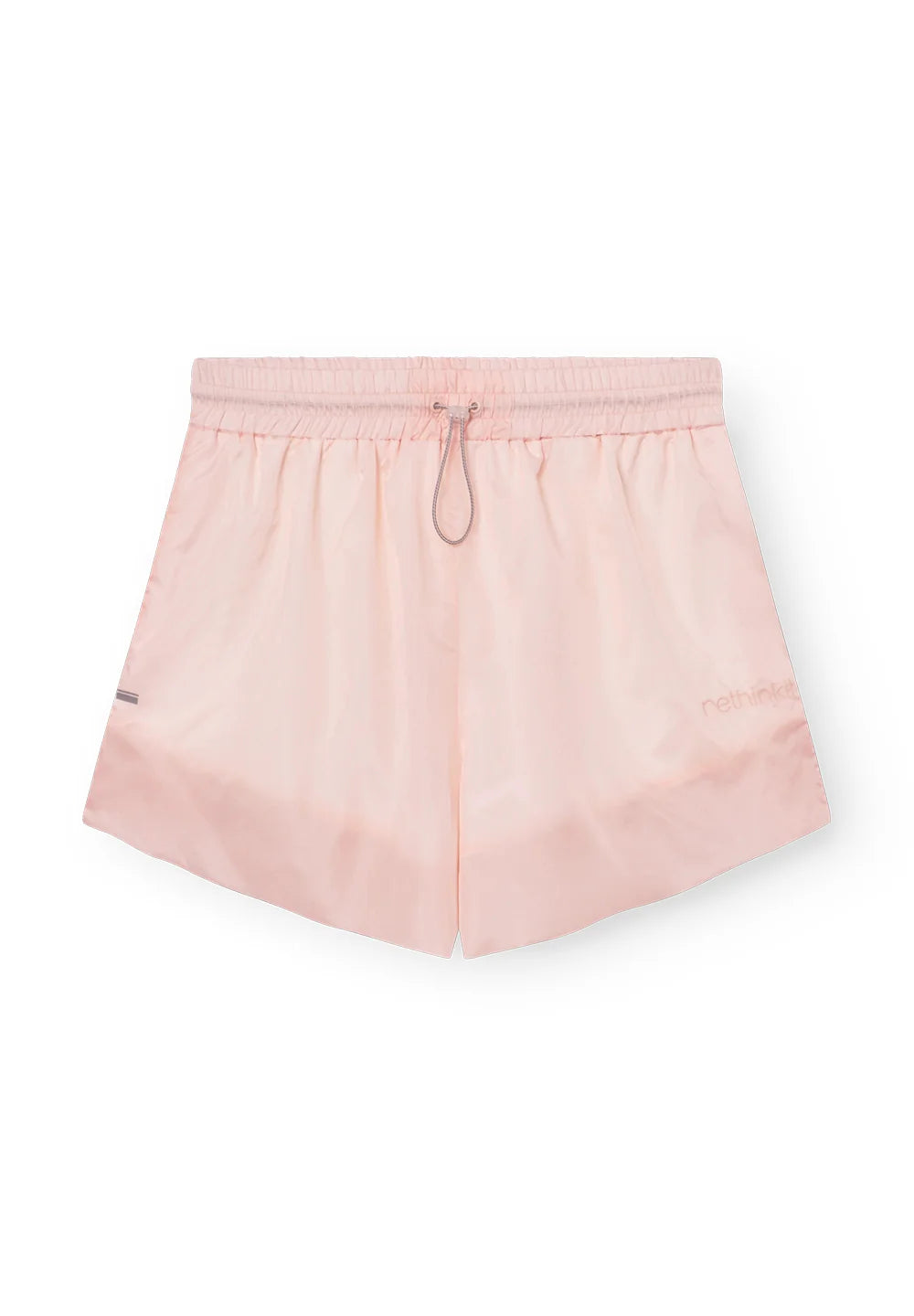 Track Shorts Tube See Trough, Transparent peach