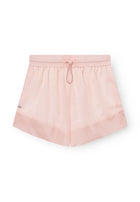Track Shorts Tube See Trough, Transparent peach