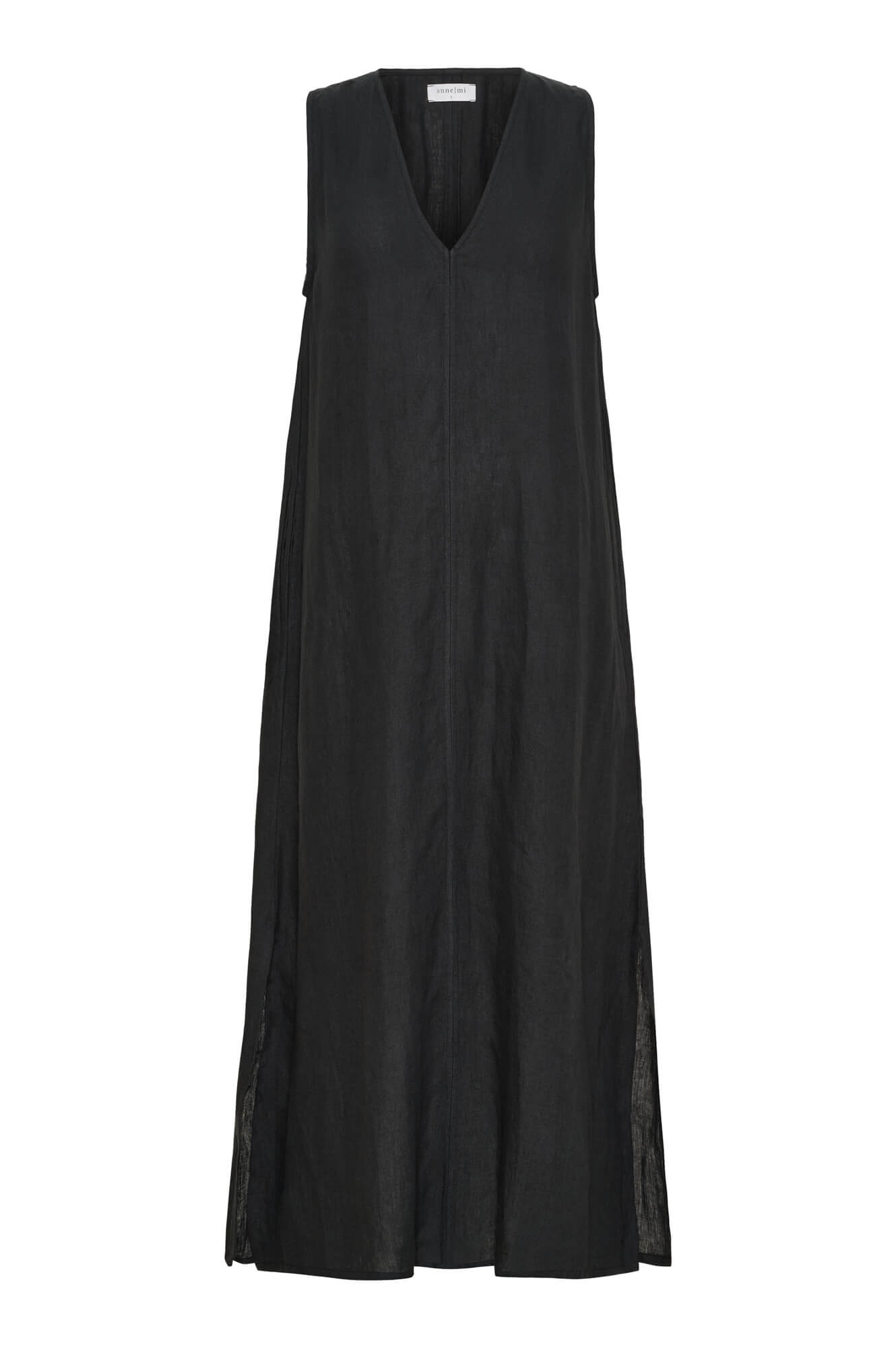 Venizia Dress, Black washed