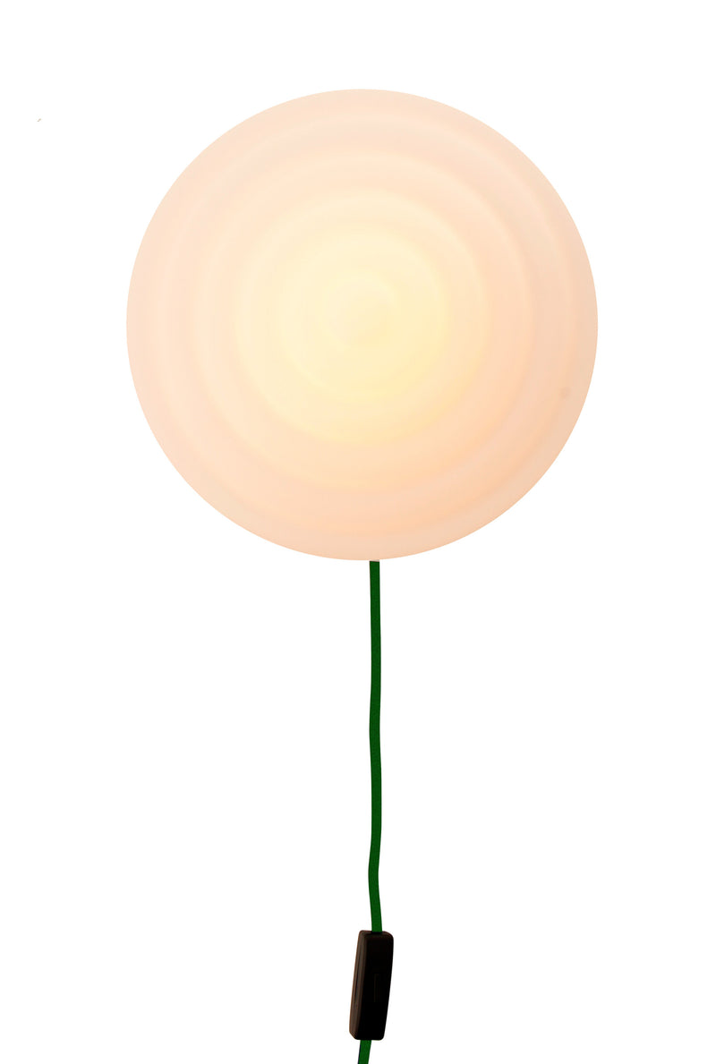 WWL Whipped Væglampe, Pure Green