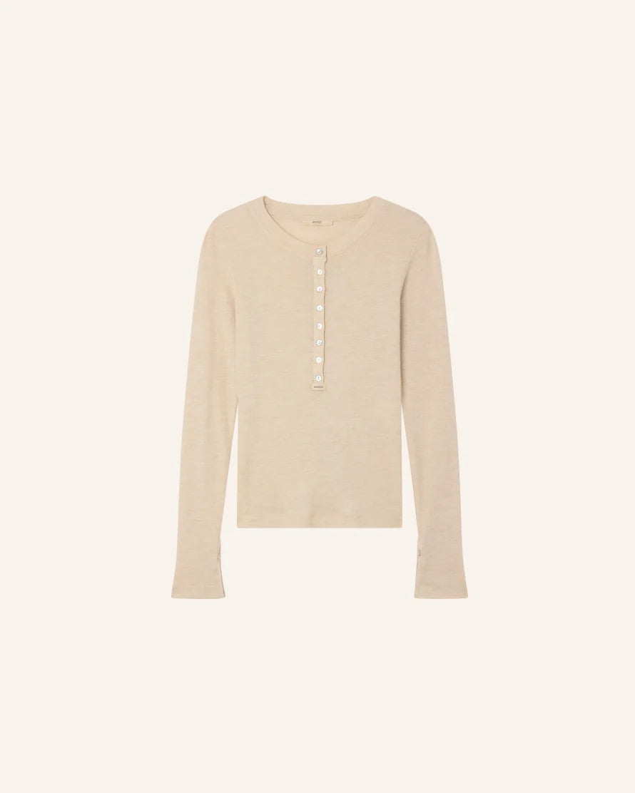 Rafter LS Tee, Almond