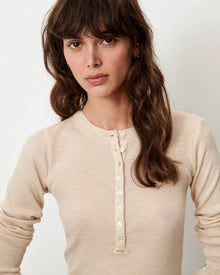 Rafter LS Tee, Almond