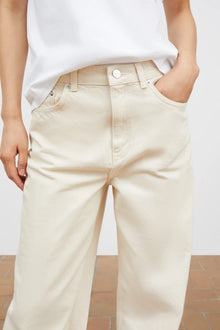 Willow Wide Jeans, Ecru