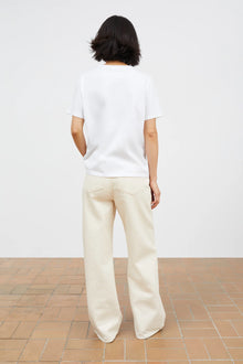 Willow Wide Jeans, Ecru