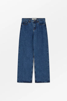 Willow Wide leg jeans, Mid blue denim