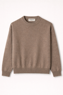 aeterna knit no.1, Natural Mélange