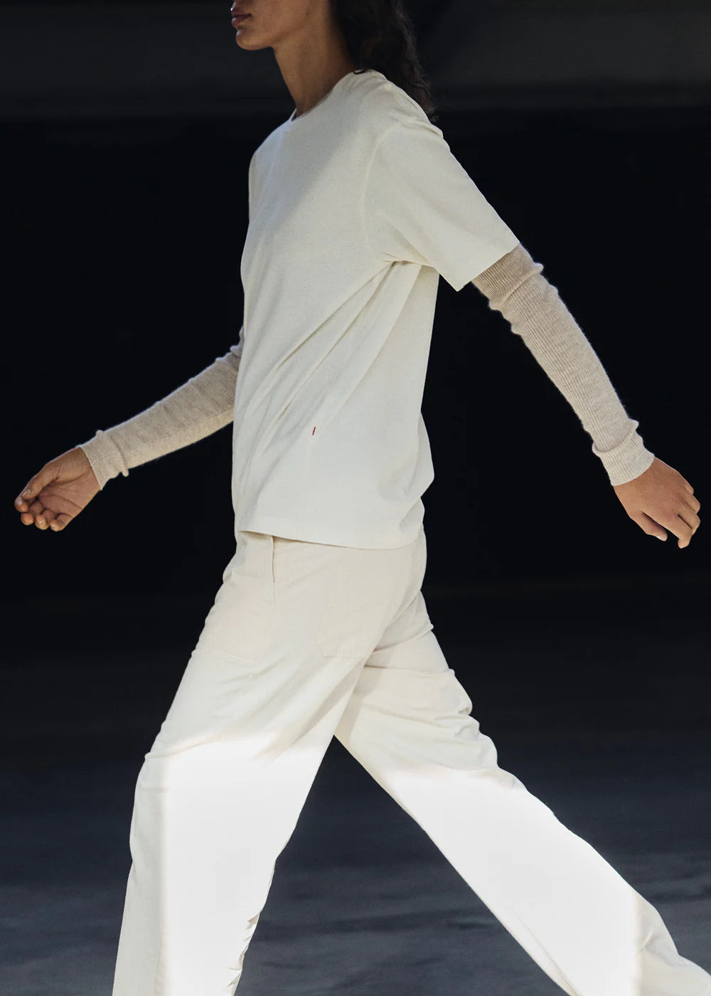 River pant, Pure Ecru
