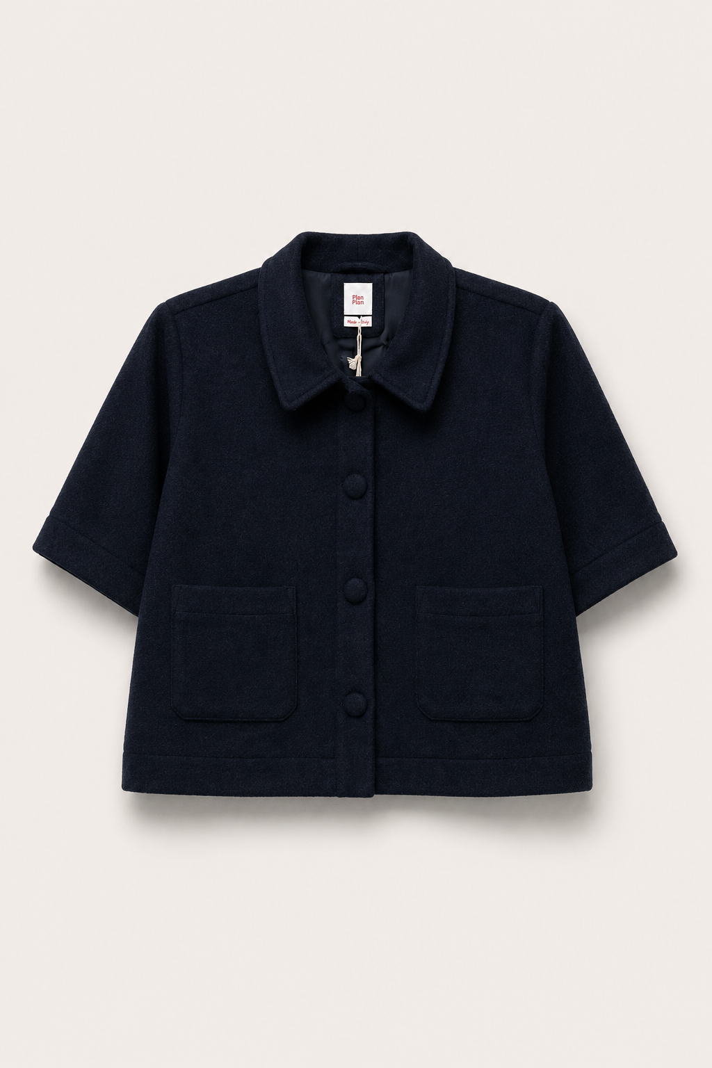 Amanda 2/4 Shirt, Navy