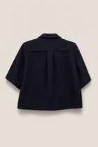 Amanda 2/4 Shirt, Navy