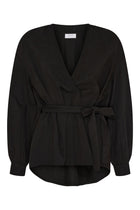 Flora LS Blouse, Black