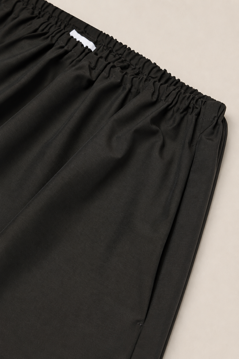 Bianca HW Below Knee Skirt, Dark Brown