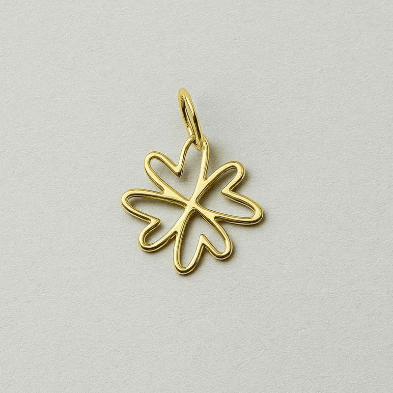 Clover Vedhæng, 18K GOLD