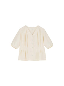 Elvira blouse, Ecru