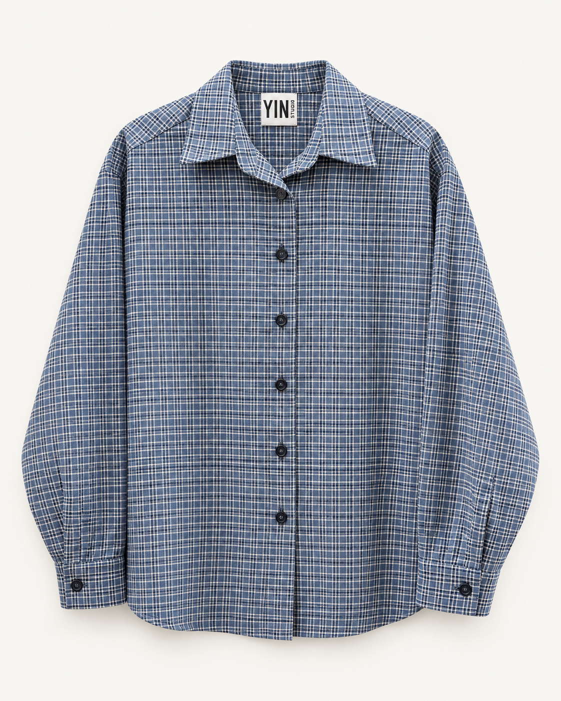 Enzo Shirt, Blue Check