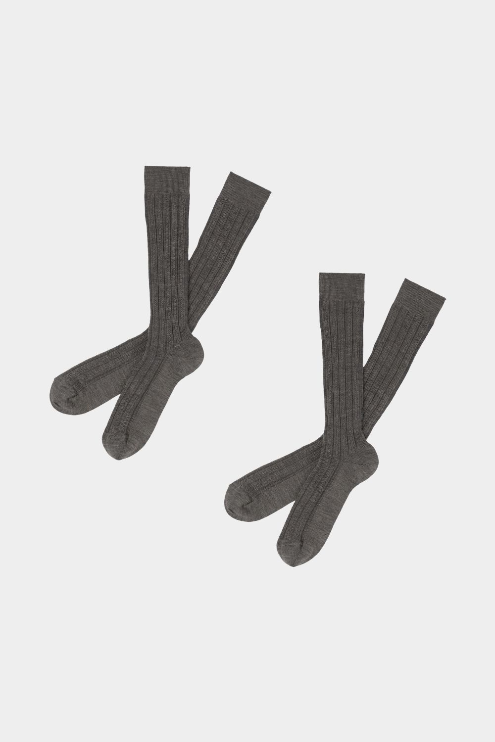 2 pack Knee Socks, Beige