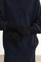 Merino Mittens, Black