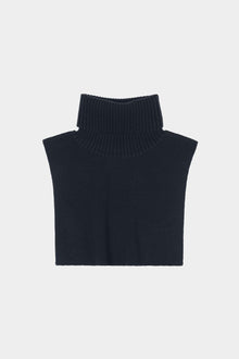 Merino neckwarmer, Navy