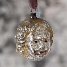 Glas 'Guldlok' Jule ornament