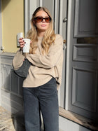 Vigga jumper, OAT MELANGE