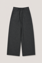 Jette HW Pants, Black Melange