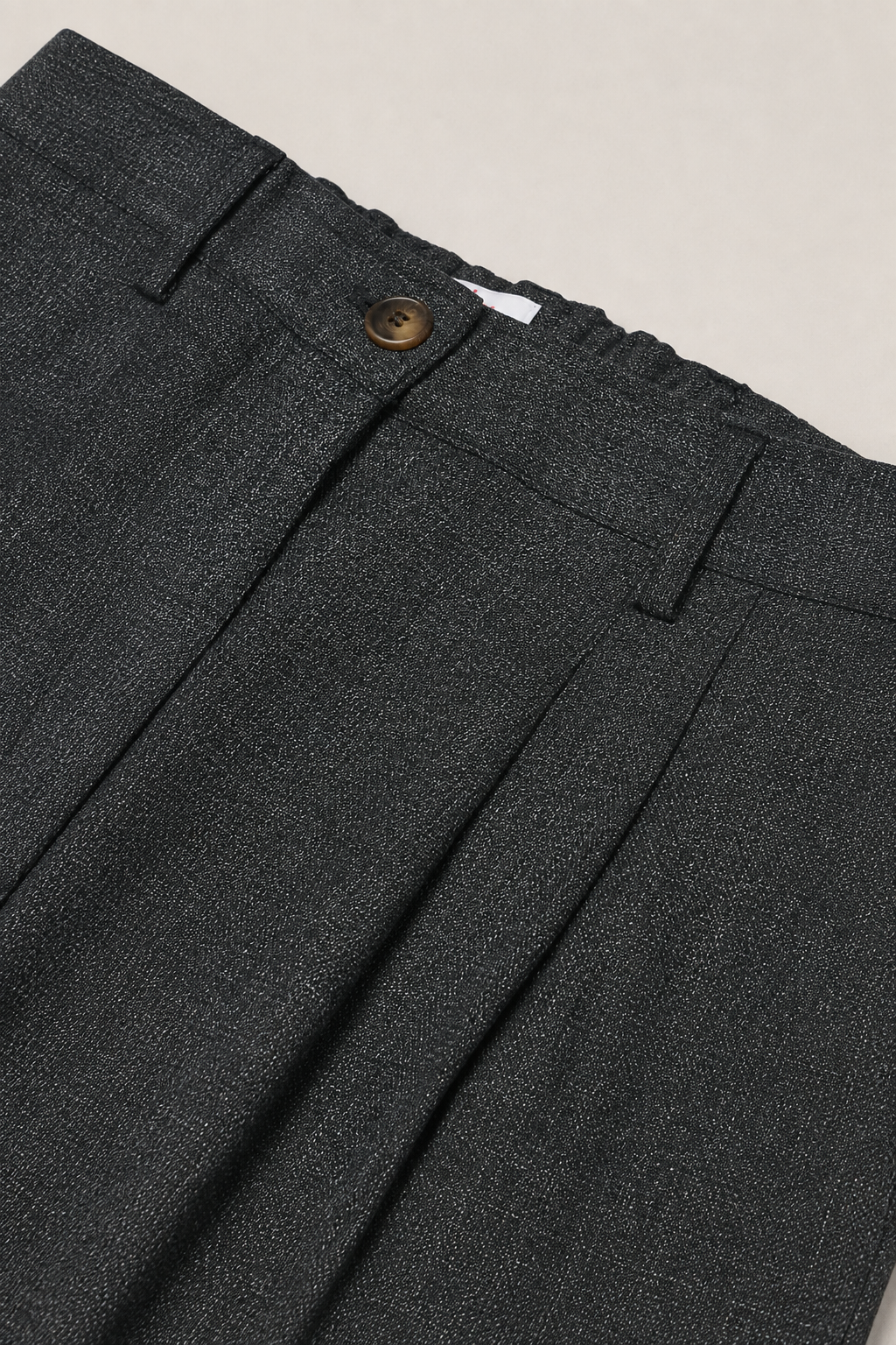 Jette HW Pants, Black Melange
