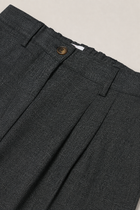 Jette HW Pants, Black Melange
