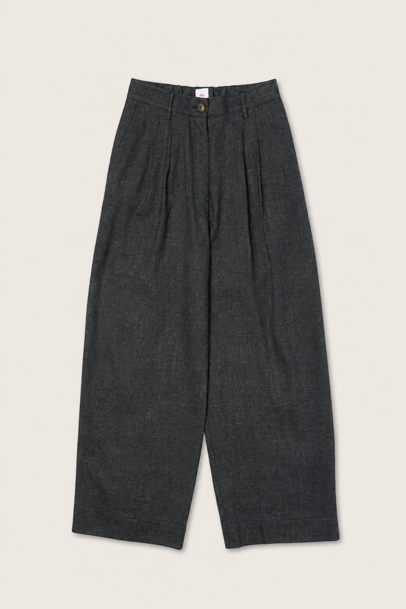 Jette HW Pants, Grey Melange