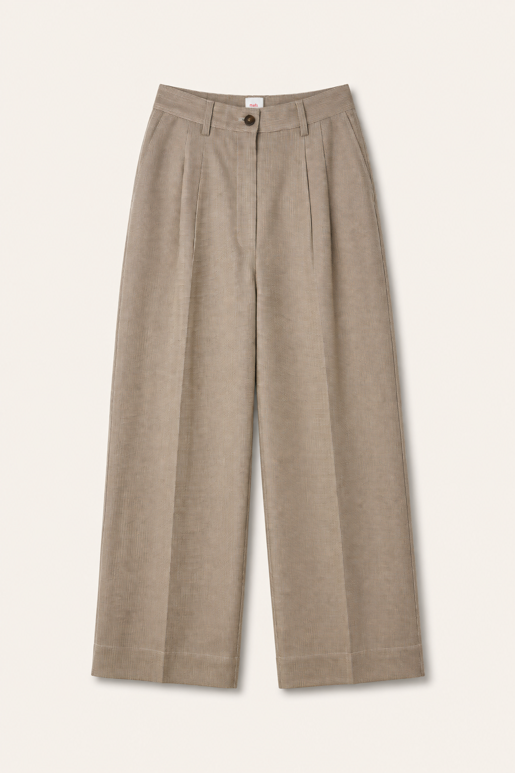 Jette HW Pants, Mini Check