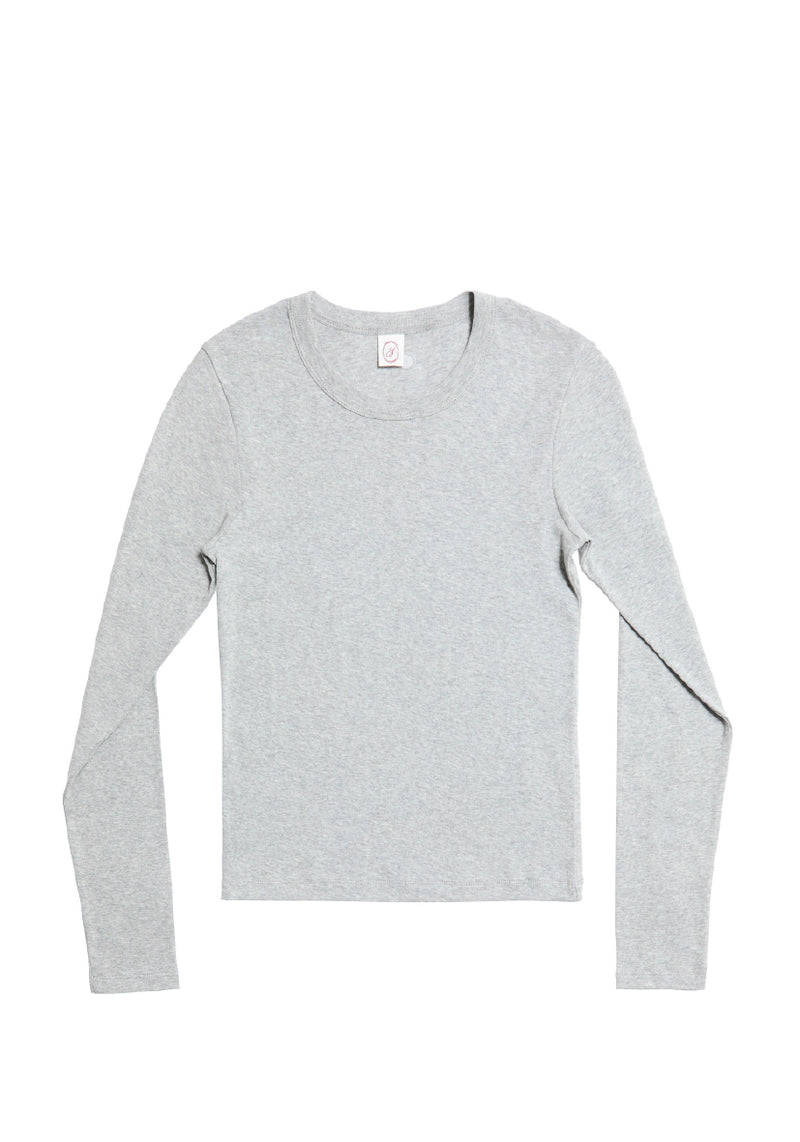June Longsleeve, Gråmeleret