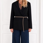 Lili waist belt, suede elephant