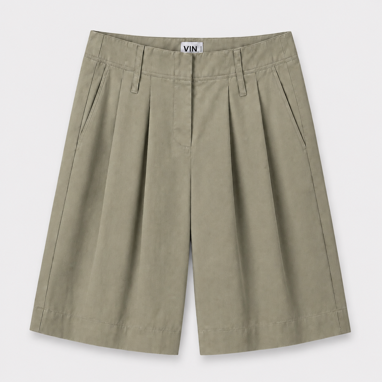LouLou Shorts Cotton, Army