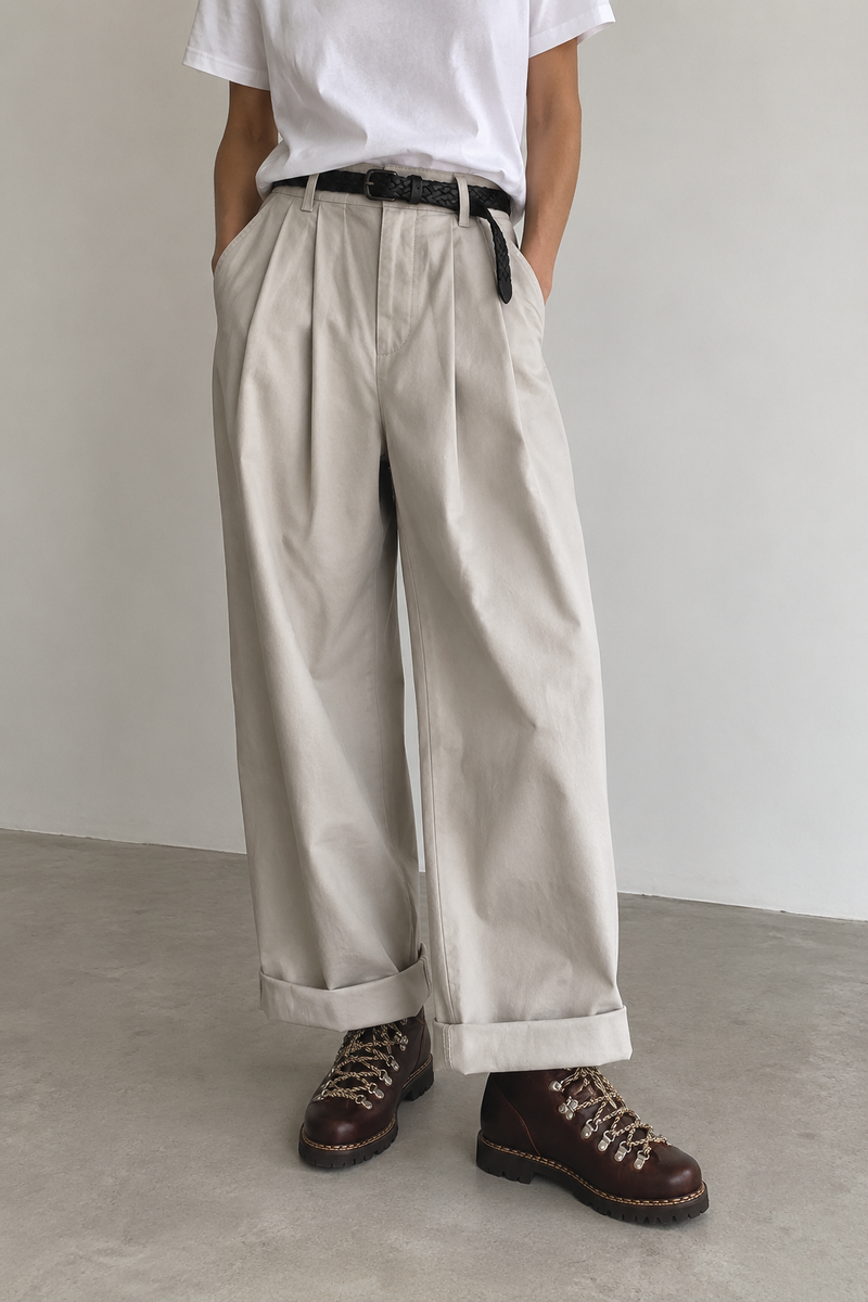 LouLou Cotton Pants, Lys Sand
