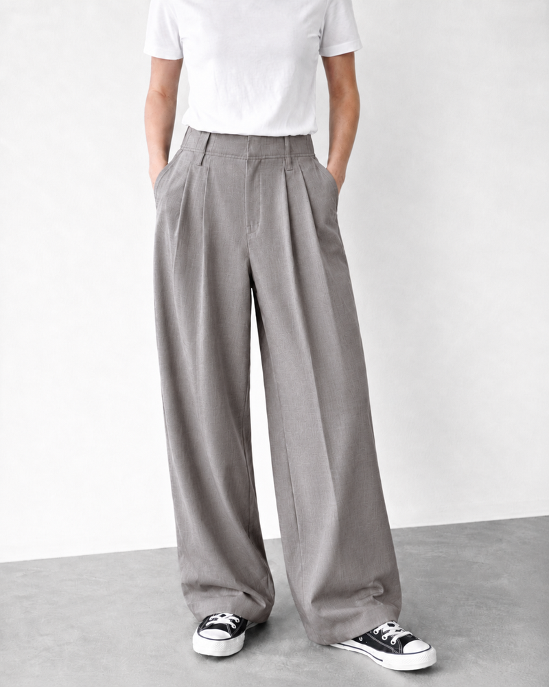 LouLou Pants, Beige Melange