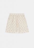 Lulu Shorts Flore, Mix Creme