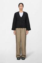 Banja short Liner jacket, Black