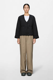 Banja short Liner jacket, Black